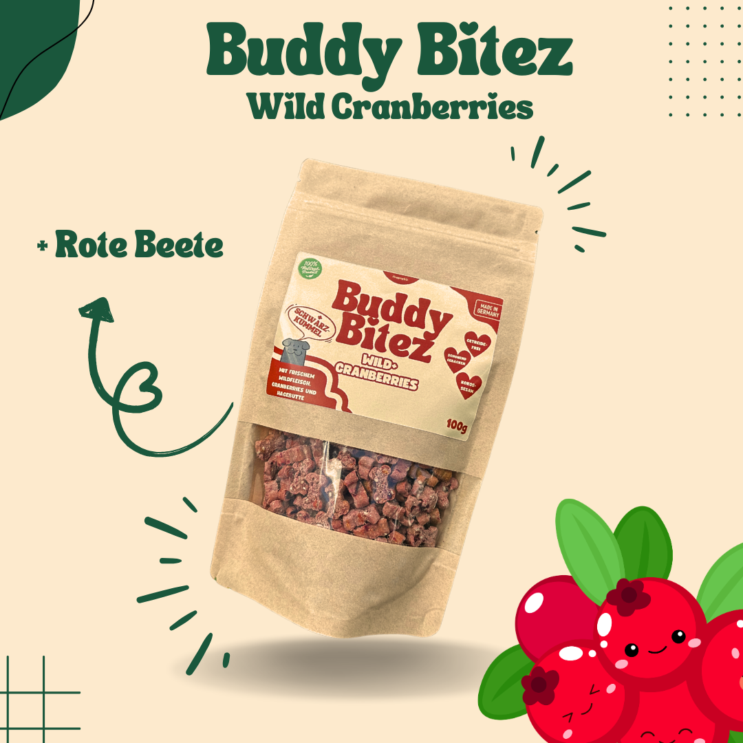 Buddy Bitez Wild+Cranberries