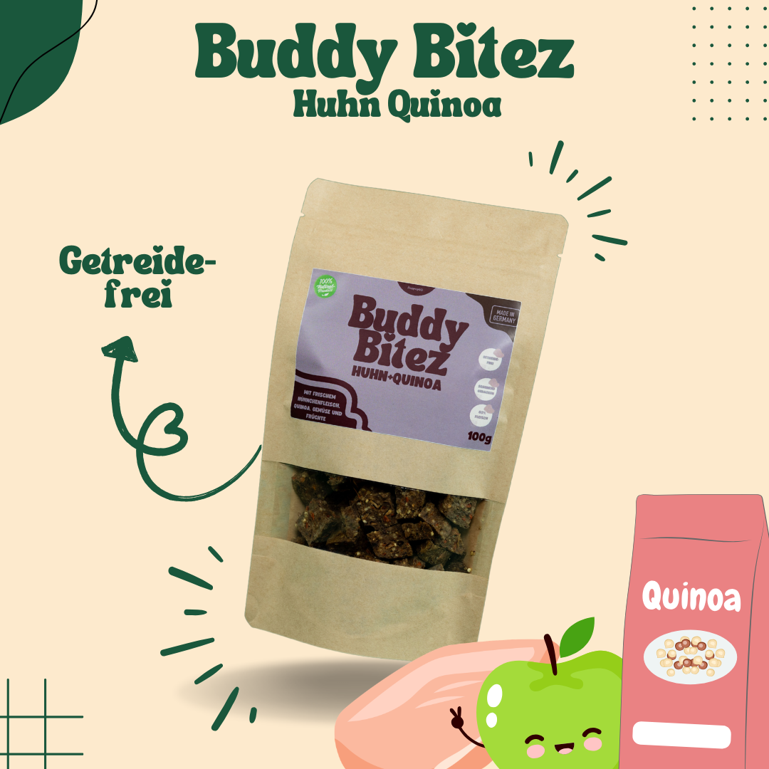 Buddy Bitez Huhn+Quinoa