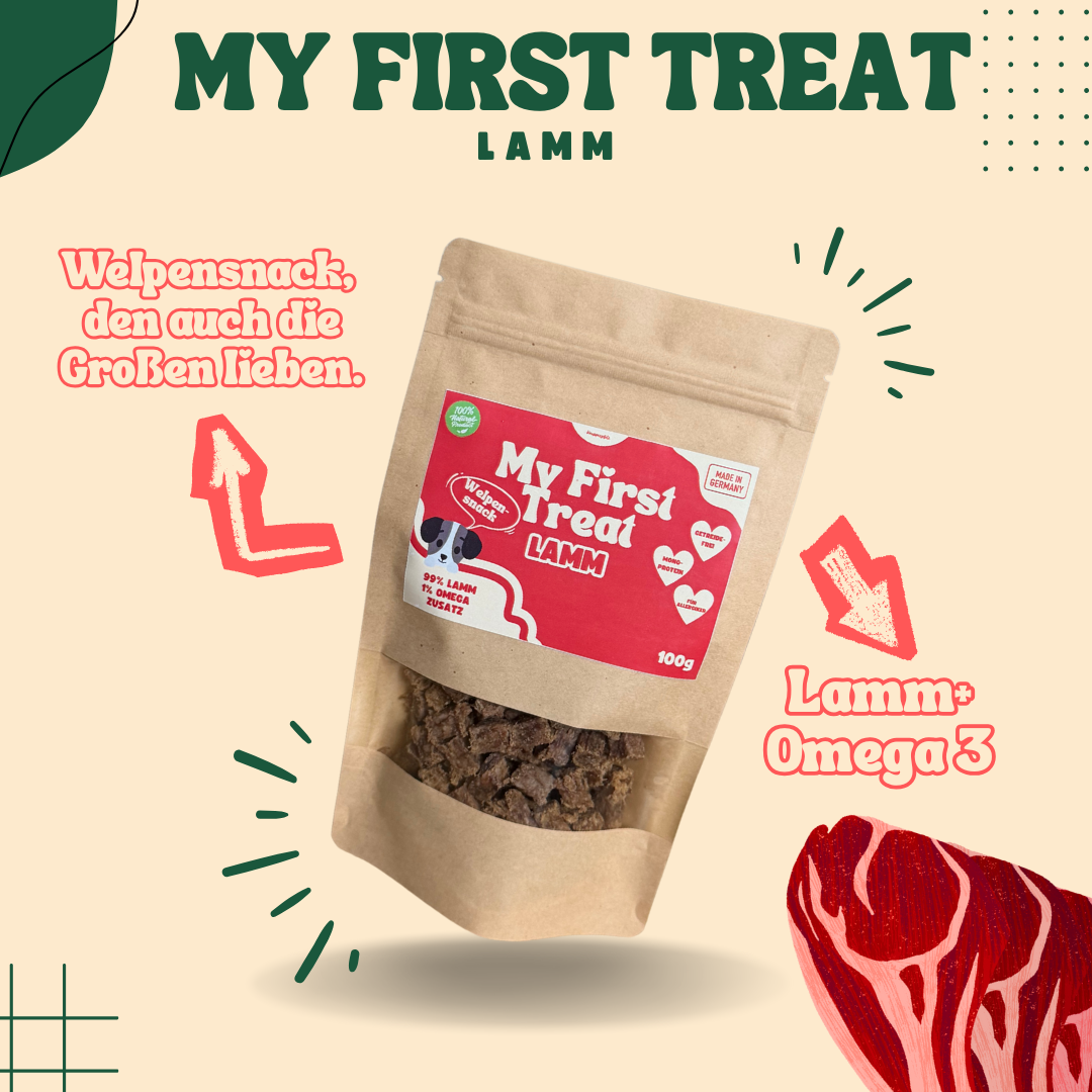 Welpen Snack Lamm