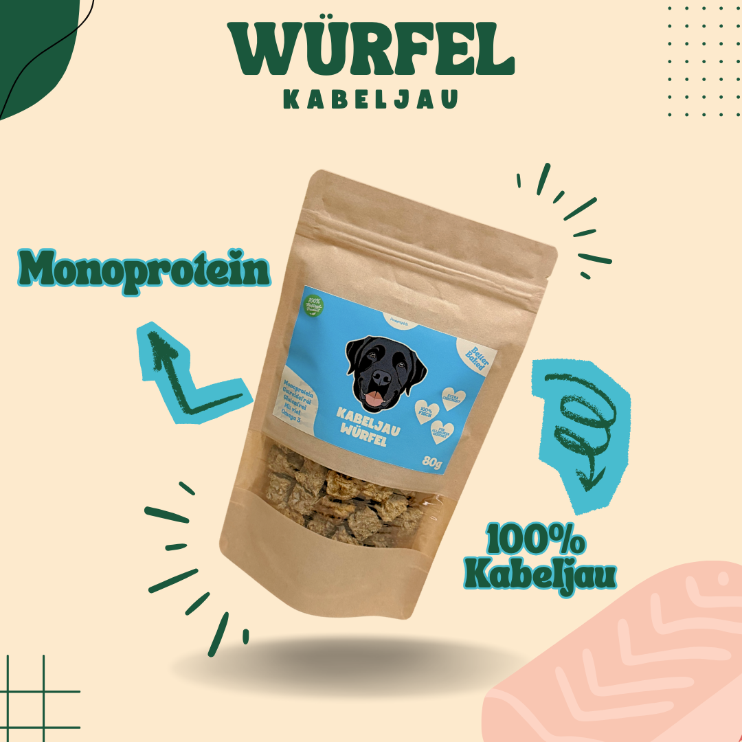 Würfel Kabeljau