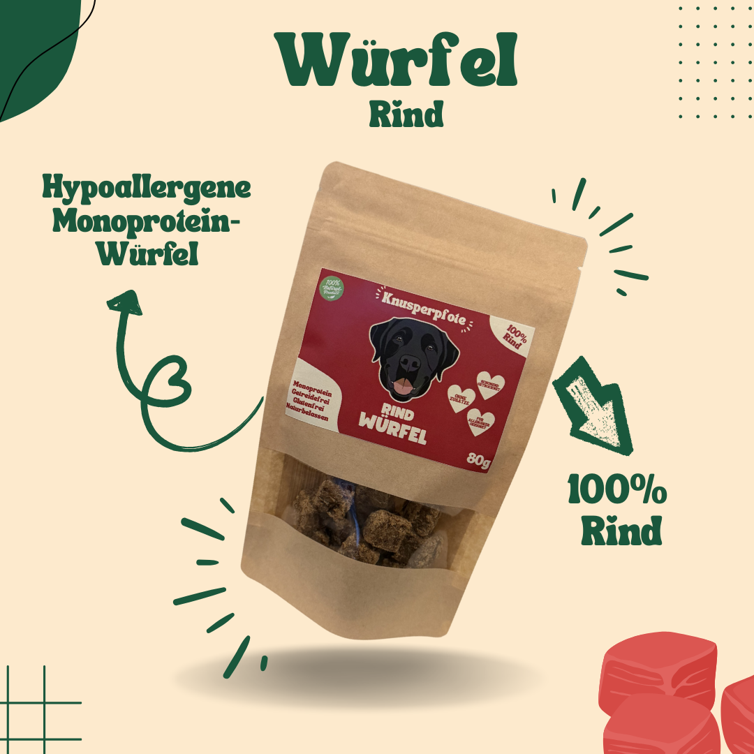 Würfel Rind