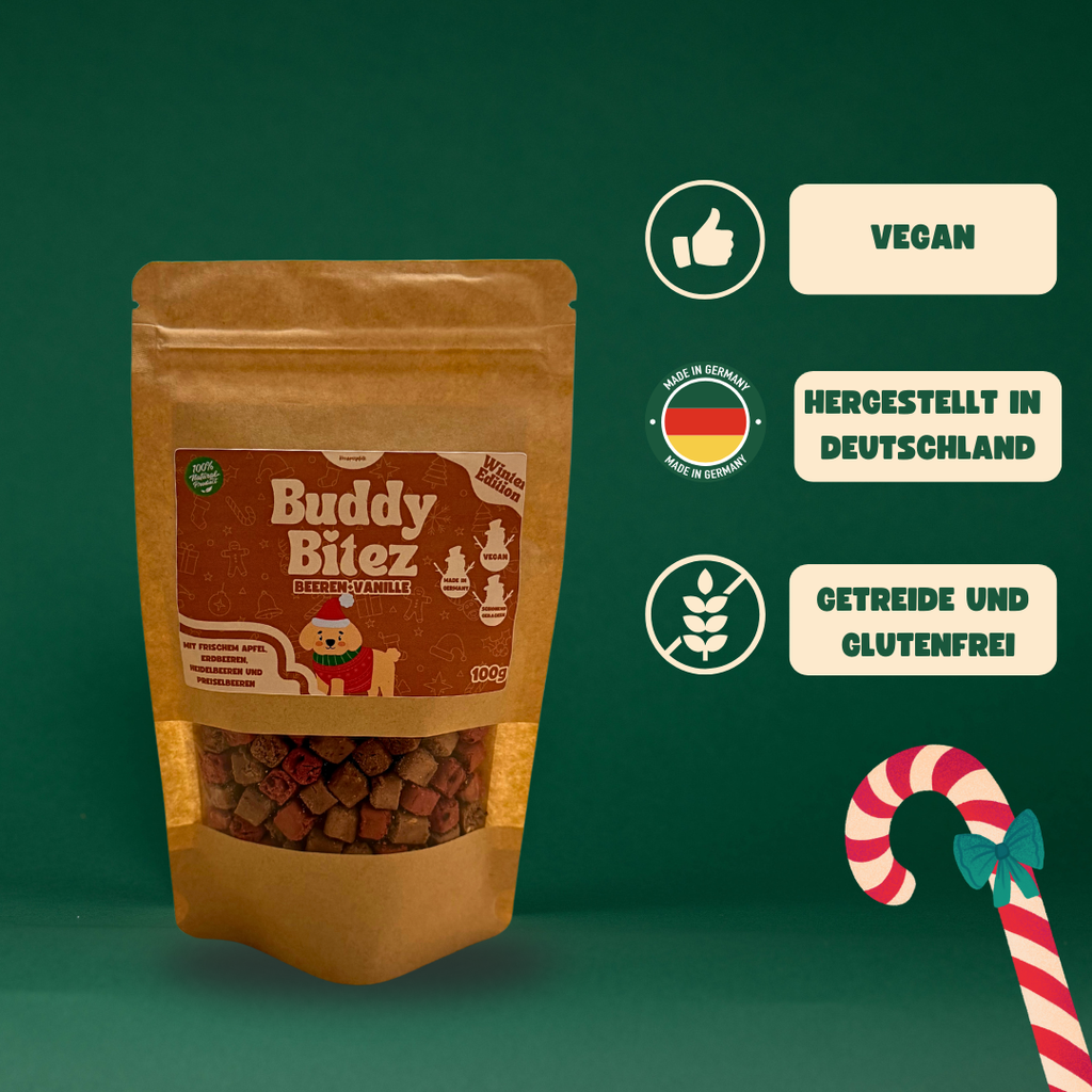 Buddy Bitez Beeren+Vanille Limited Edition