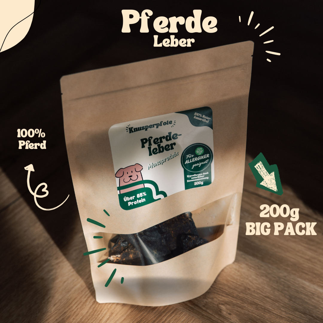 Pferdeleber Big Pack Kauartikel