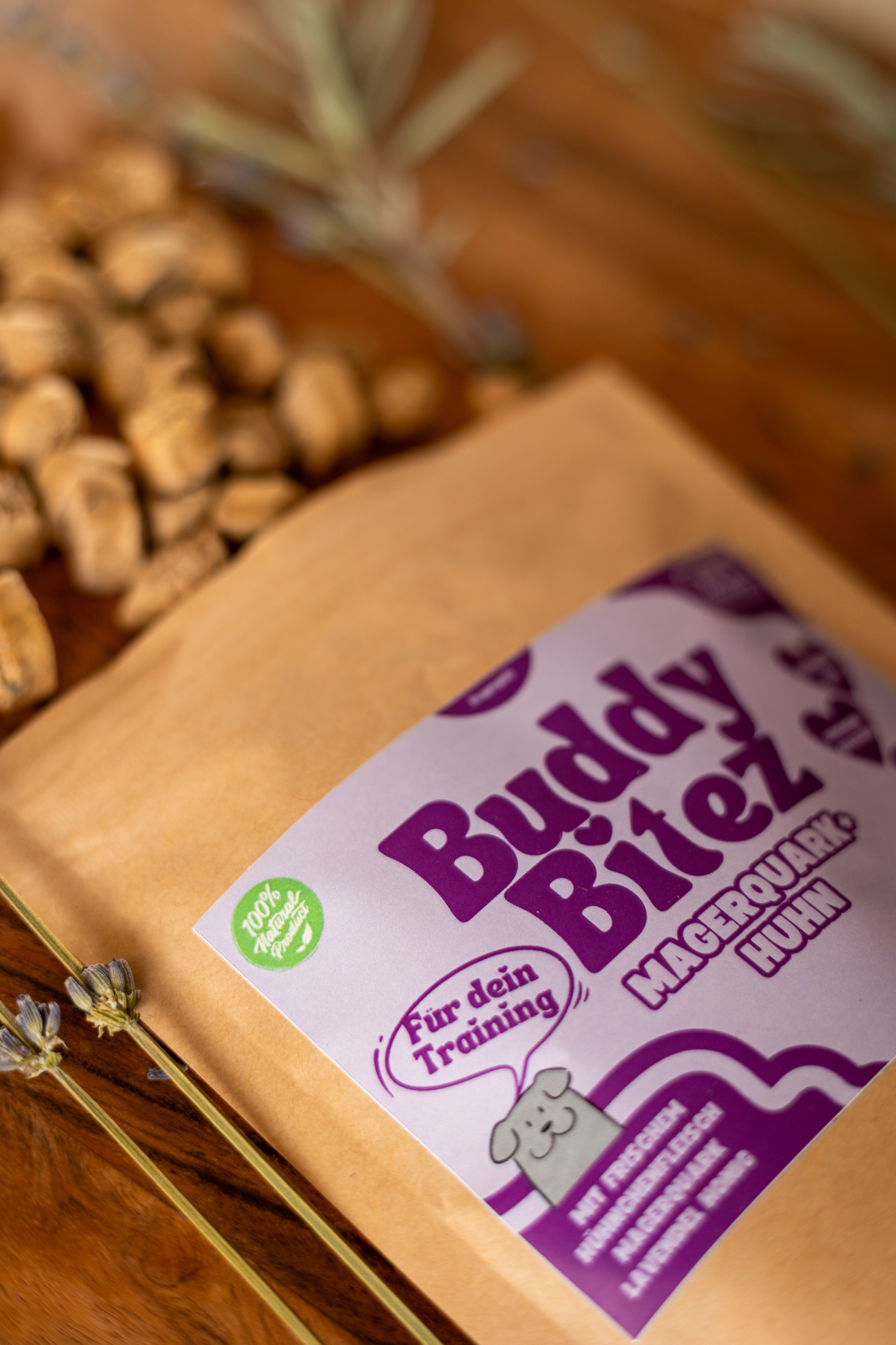 Buddy Bitez Quark+Huhn