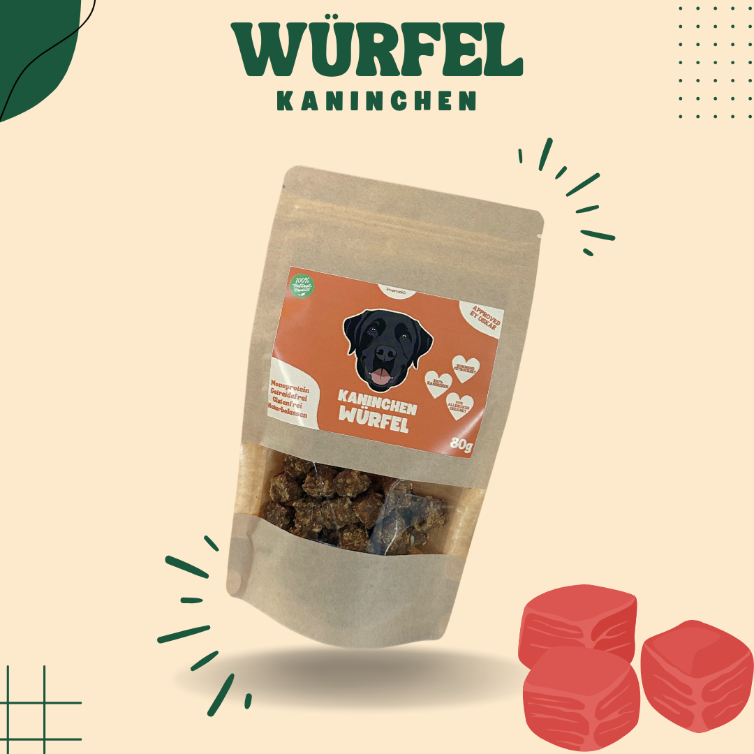 Fleischwürfel Kaninchen