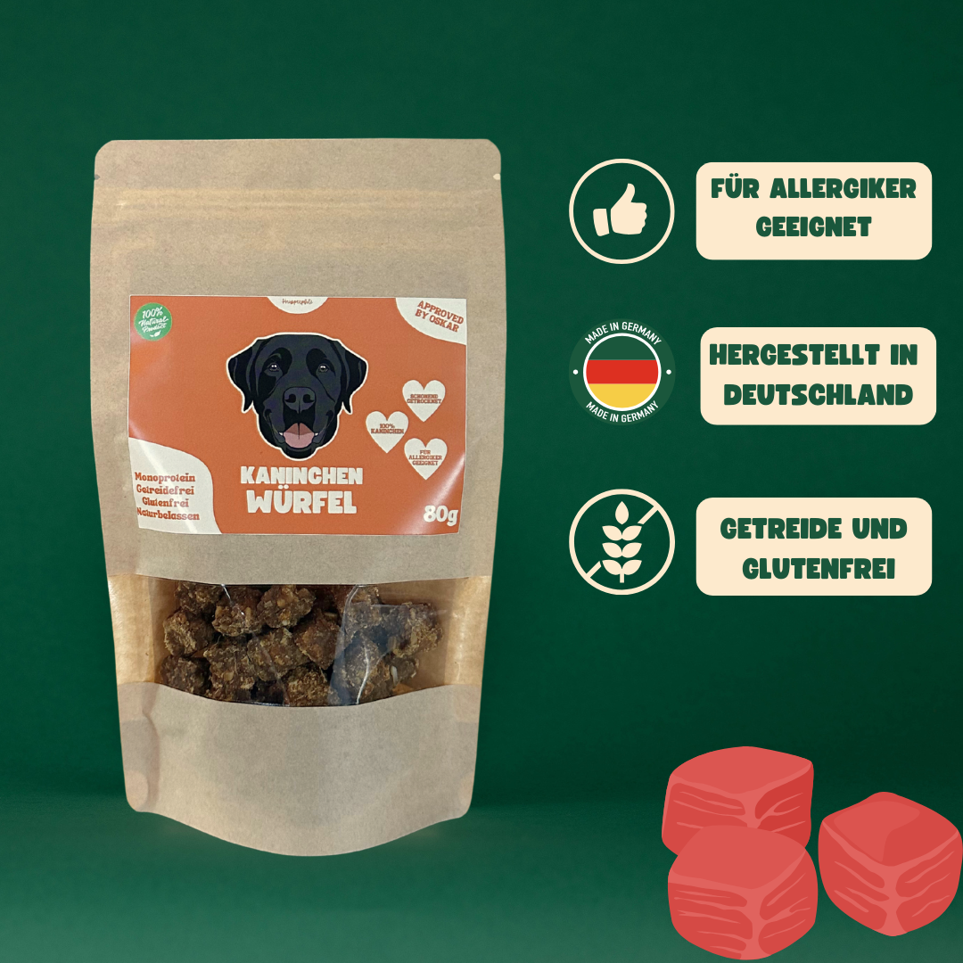 Fleischwürfel Kaninchen