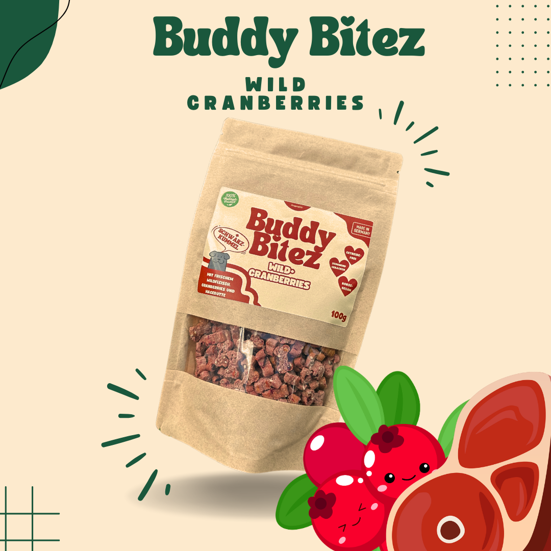Buddy Bitez Wild+Cranberries