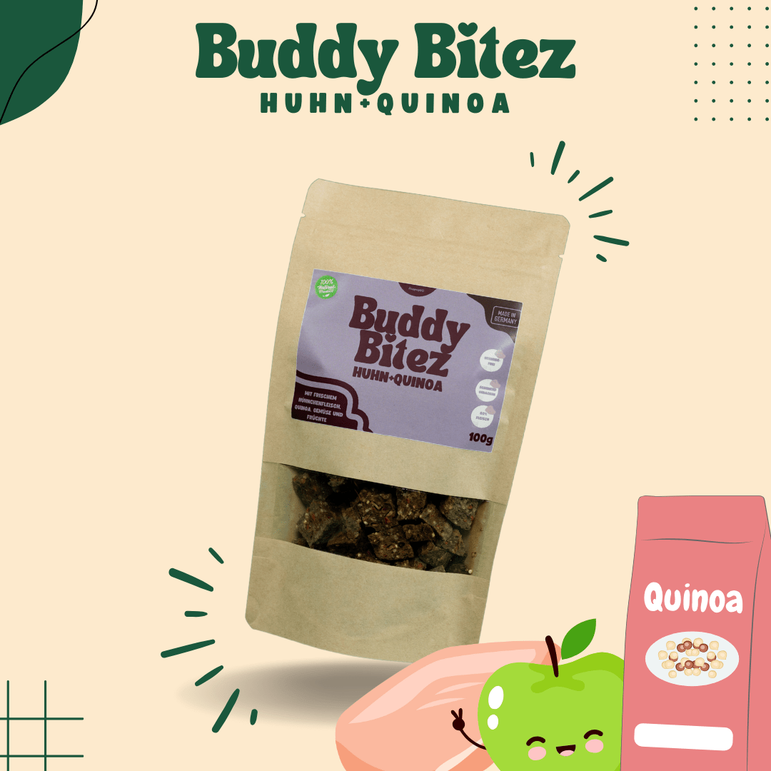 Buddy Bitez Huhn+Quinoa - Knusperpfote