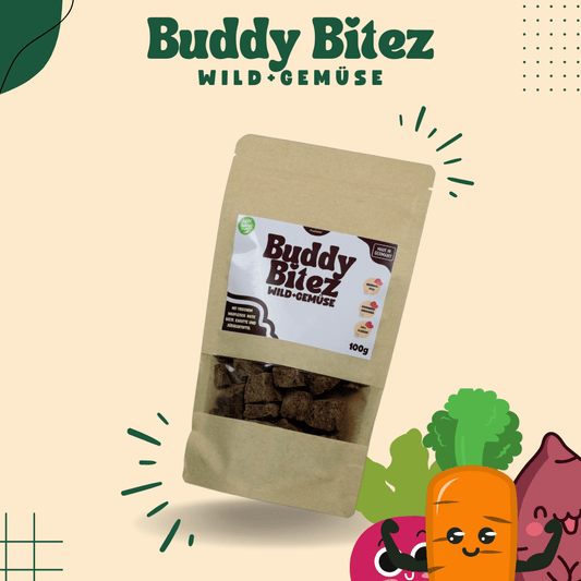 Buddy Bitez Wild+Gemüse - Knusperpfote