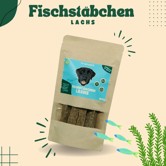Fischstäbchen Lachs - Knusperpfote