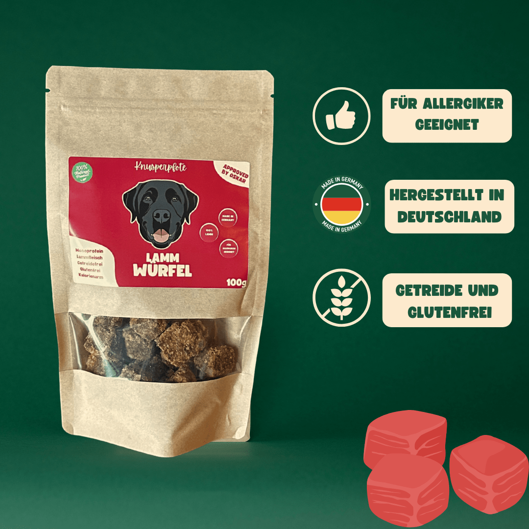 Fleischwürfel Lamm - Knusperpfote