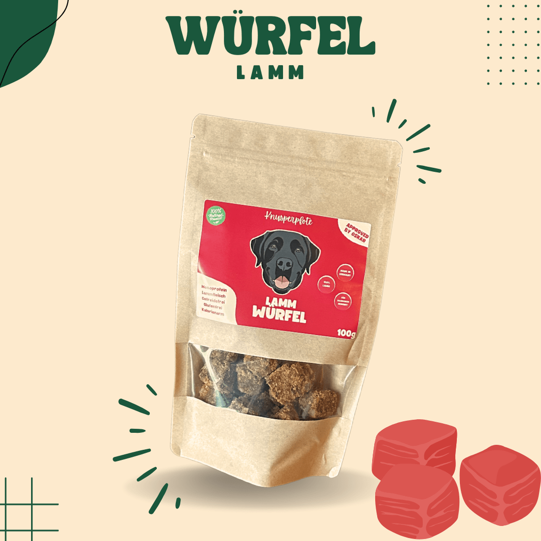 Fleischwürfel Lamm - Knusperpfote