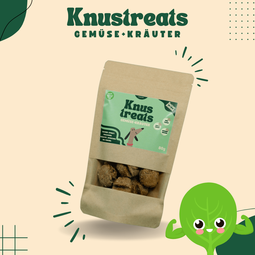 Knustreats Gemüse Kräuter - Knusperpfote