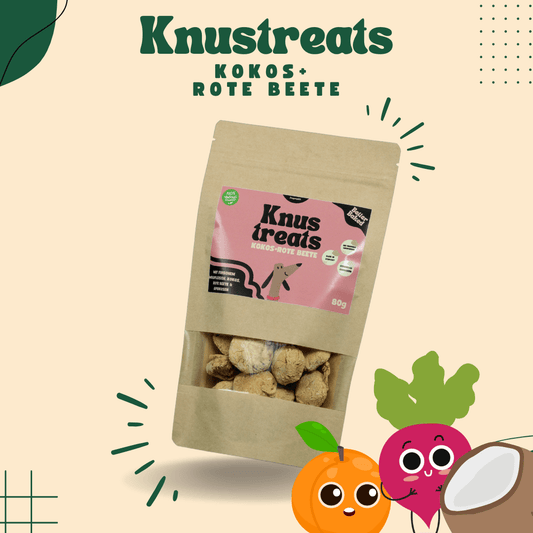 Knustreats Kokos Rote Beete - Knusperpfote