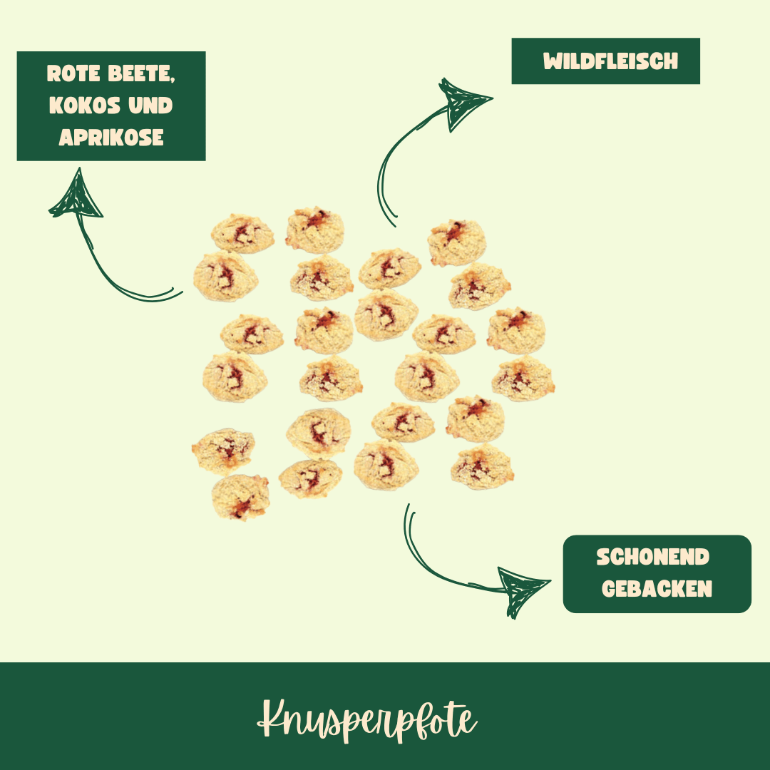 Knustreats Kokos Rote Beete - Knusperpfote