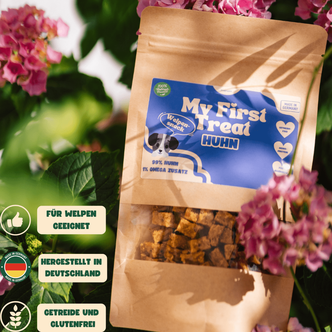 Welpen Snack Huhn - Knusperpfote